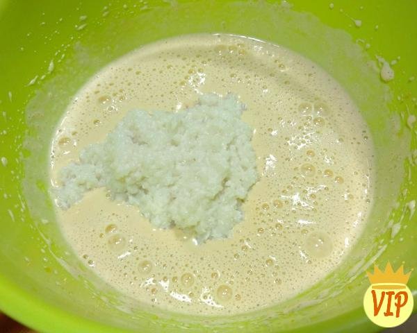  Receta para pastel de tapioca granulada al horno - Paso 3 